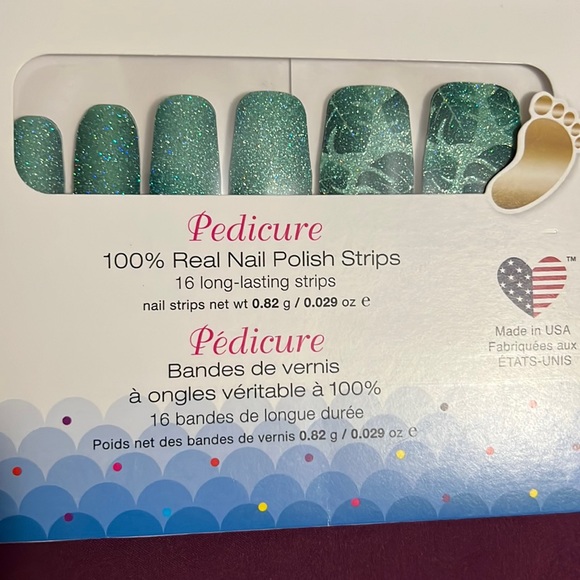 Color Street mail Strip Pedicure “Paradise Found” - Picture 1 of 2